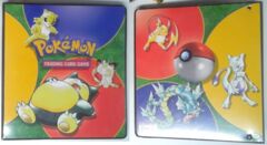 Pokemon: Vintage 3-Ring Binder: 1999: Snorlax, Mewtwo, Raichu, Gyarados, Meowth, Sandshrew, Eevee